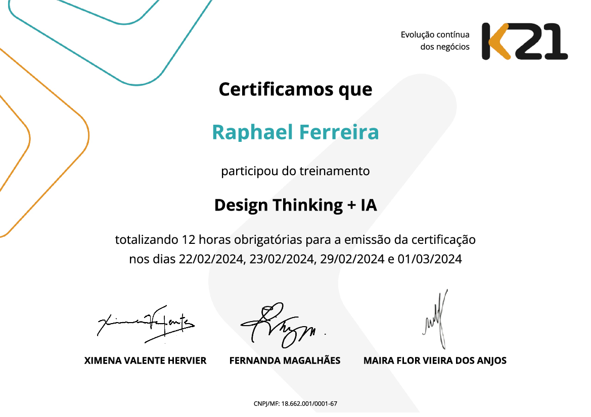 Certificado K21